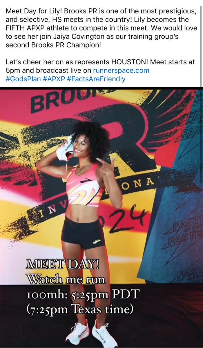 Brooks PR. Meet day for Lily!!!