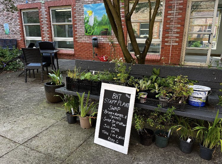 BHTQI's tweet photo. Great Big Green week @BucksHealthcare plant swap at Amersham https://t.co/VpKWWWvp1S