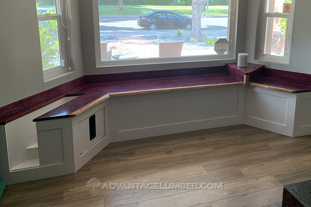 advantagelumber's tweet photo. This #BayWindowSeat was made with a #LiveEdge #PurpleheartSlab. It makes for a truly one-of-a-kind conversation starter!
https://t.co/Q06spF5Nt7
#purpleheart #slab #woodslab #liveedgeslab #liveedgewoodslab #woodworking #woodworkingproject #baywindow #windowseating https://t.co/xqOfKRrShp