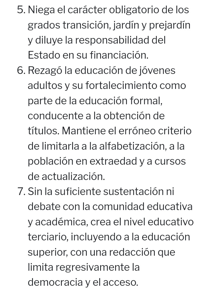 No se deje engañar,  el paro de FECODE no es por una negativa a ser evaluados, como insiste la senadora paloma valencia, Es por esto. 👇 lea por favor.