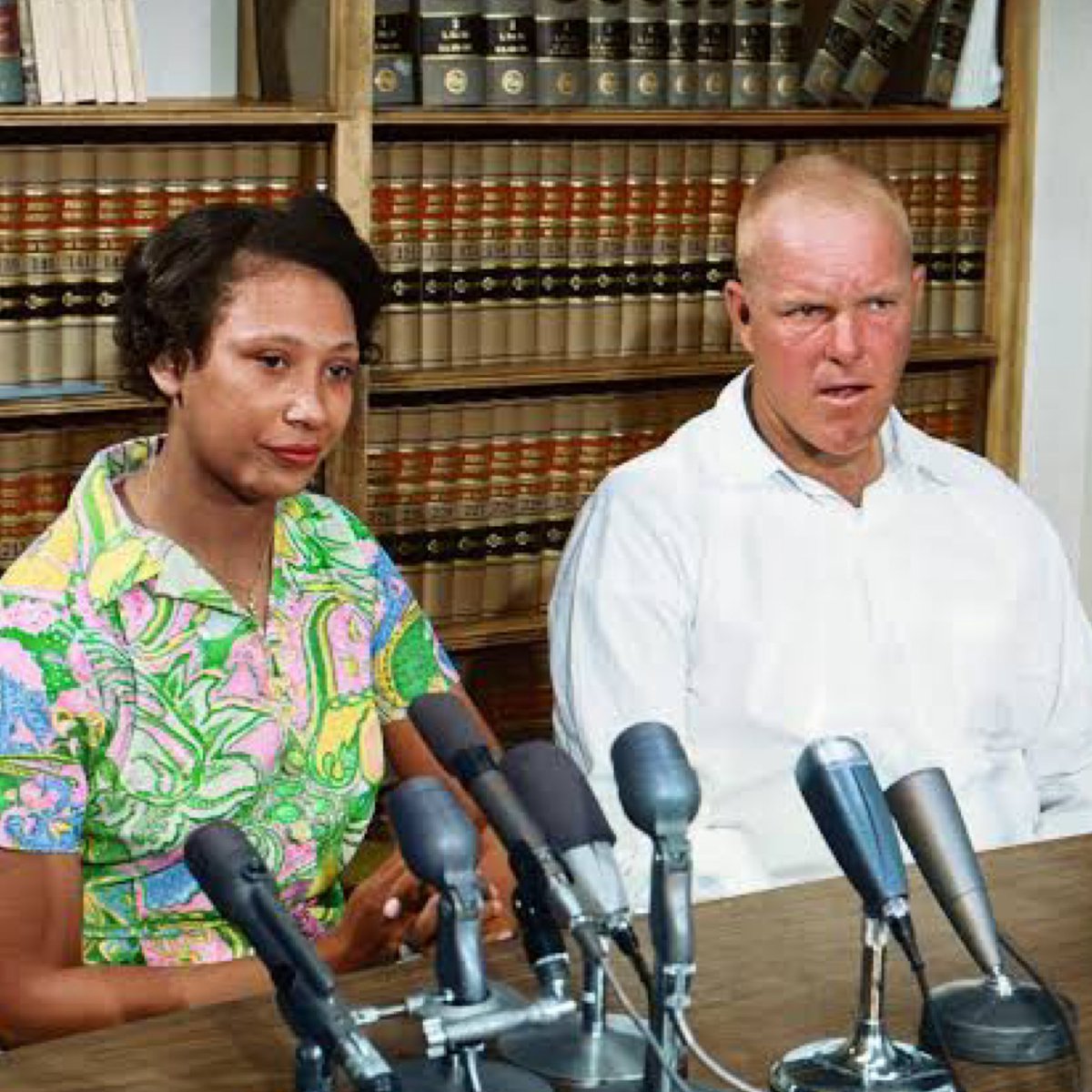 On this day in 1967, the Supreme Court ruled in Loving v. Virginia, striking down laws banning interracial marriage as unconstitutional. 

June 12, 1967:  The United States Supreme Court in Loving v. Virginia declares all U.S. state laws which prohibit interracial marriage to be