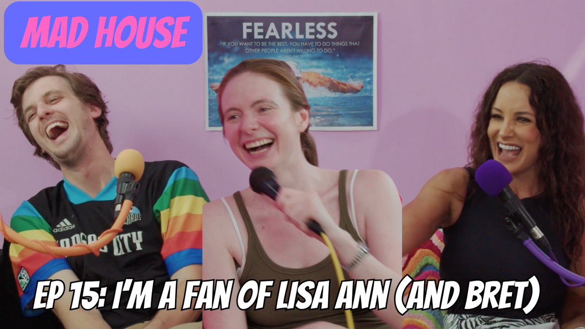 Maddy Smith (@somaddysmith) on Twitter photo Mad House episode 15 is now out with <a href="/thereallisaann/">Lisa Ann</a> and <a href="/BretRaybould/">Bret Raybould</a> ! Lots of laughs fr fr! Mad House episode 15 is now out with <a href="/thereallisaann/">Lisa Ann</a> and <a href="/BretRaybould/">Bret Raybould</a> ! Lots of laughs fr fr!