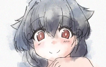 ポンポンおくタイプの水彩ペンを試すへぇーっとなるも色センスがねえからザツ!!!奇麗系な感じの絵にならつかえるかなあーこのおためし絵はスッポンのポンだからなあー 