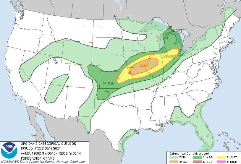 LimWeather's tweet photo. D2
#EnhancedRisk in C #TornadoAlley esp #StJosephMO,#IowaCity,#QuadCities(#Davenport,#RockIsland,#Moline,#Bettendorf),#Leavenworth,#Peoria,#Pekin,#Galesburg,#Quincy cities
2%#Tornado/30SIG #Wind/SIG #Hail risks
#Wxtwitter #SevereWx #Wxx #SPC #IAwx #QCwx #ILwx #KSwx #MOwx #KCwx https://t.co/5RKrKxSmDW