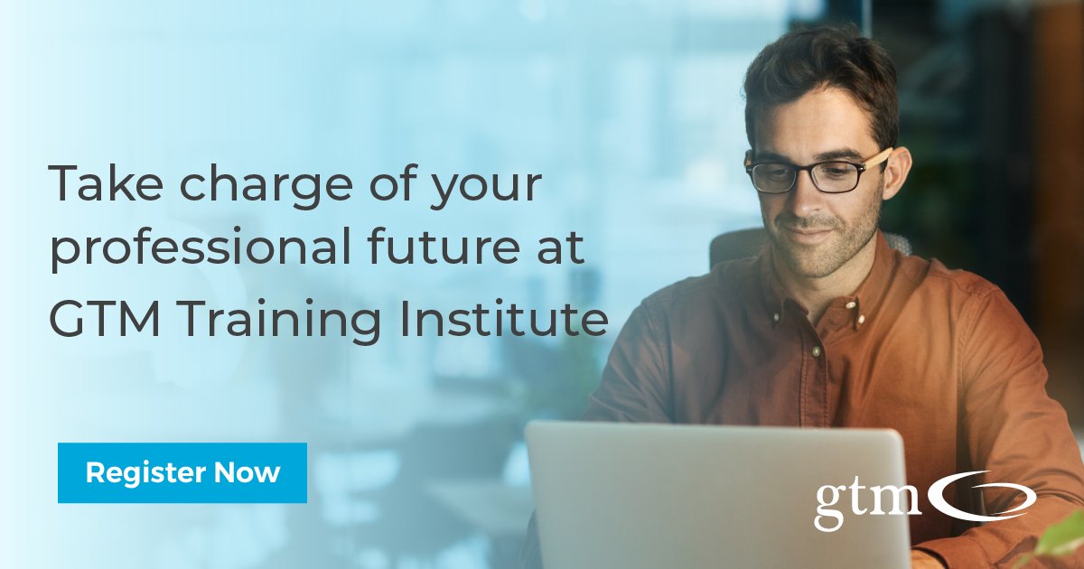 GTM Training Institute programs are designed with a 100% educational focus, ensuring that every program is crafted to enhance your understanding and skills.

Register today! bit.ly/3VnSoJd