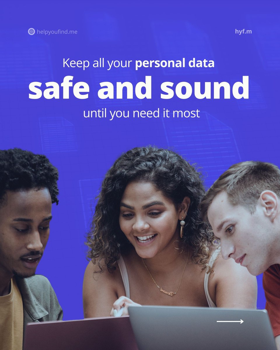 HelpYouFindMe's tweet image. 🛡️ Your Digital Safety Vault 🛡️ #HelpYouFindMe offers a comprehensive digital safe storage solution, designed to keep your sensitive information protected and accessible only to those you trust. ✅ Discover more here:  helpyoufind.me/landing/digita…