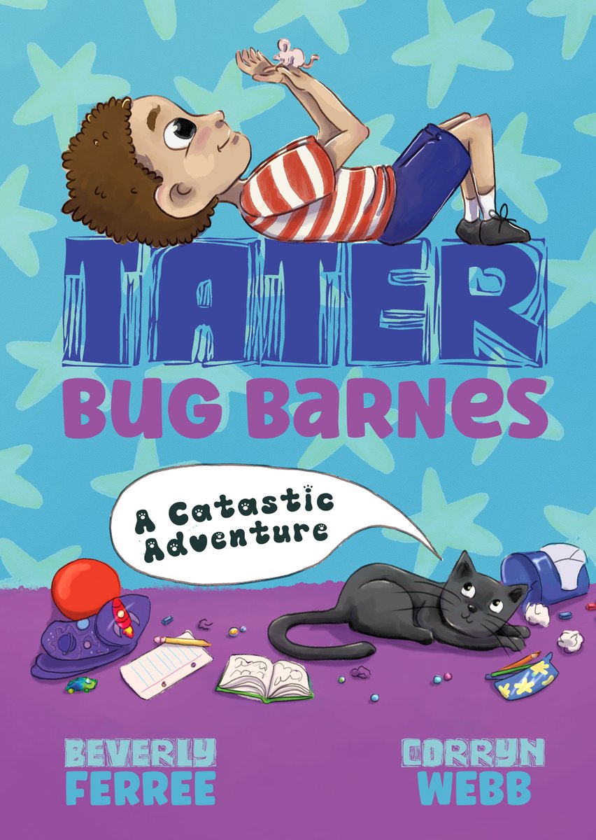 bkferree's tweet photo. Hi everyone! After 35 years of teaching, I have retired to write! Please help me promote my new children's book, Tater Bug Barnes: A Catastic Adventure! It can be found on Amazon (QR code below)! Thanks to all of you who buy, read, promote, and help me start my new adventure! https://t.co/MwJf7PYzMI
