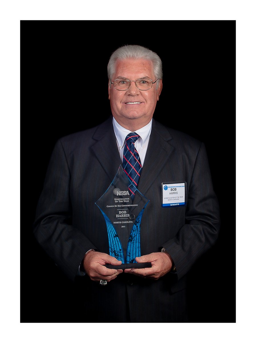 NSMASportsMedia's tweet photo. Condolences to the family and friends of four-time @NSMASportsMedia NC Sportscaster of the Year, Bob Harris. The longtime radio voice of the Duke Blue Devils called some of the top moments in college basketball over a 30-year period and was a smiling press box/row presence. RIP. https://t.co/WmzRc2h6R6