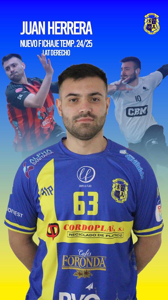🔈 Temporada 24/25.

¡FICHAJE!

Os traemos el primer fichaje de la temporada, <a href="/juanherreraa99/">🌟Juan Herrera🌟</a> lateral zurdo proveniente del club cajista que destaca por su potente 1 contra 1 y que viene a completar el lateral derecho.

¡Estás en tu casa Juan!

#123Salle #ForzaSalle 🔵🟡