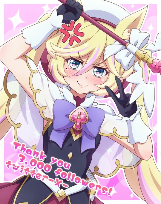 シンフォギア×プリコネ 魔法少女ミスティ☆キャロル(魔法少女&中の人繋がり) 少し遅くなりましたが3000フォローありがとうございます!