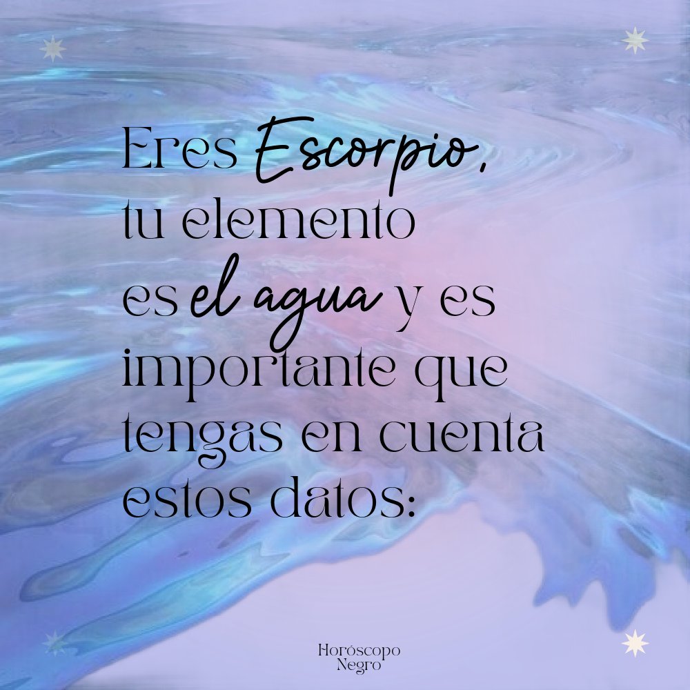 escorpio_hn's tweet photo. Escorpio, tu elemento es el agua y aquí van datos interesantes que debes saber 🔮 https://t.co/fqLyiPuPJT