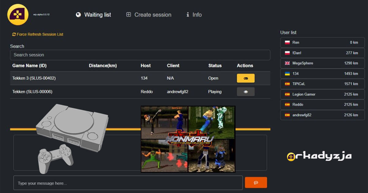 HonmaruPL's tweet image. Bezproblemowa gra online w tytuły pierwszego PlayStation? Teraz to możliwe! Poznaj projekt Arkadyzja 🔥🎮

Więcej informacji: honmaru.pl/10270,arkadyzj…

Strona projektu: honmaru.pl/arkadyzja/

#Arkadyzja #PlayStation #PSX #Retro #DuckStation #Emulacja #Giereczkowo #Fanmade