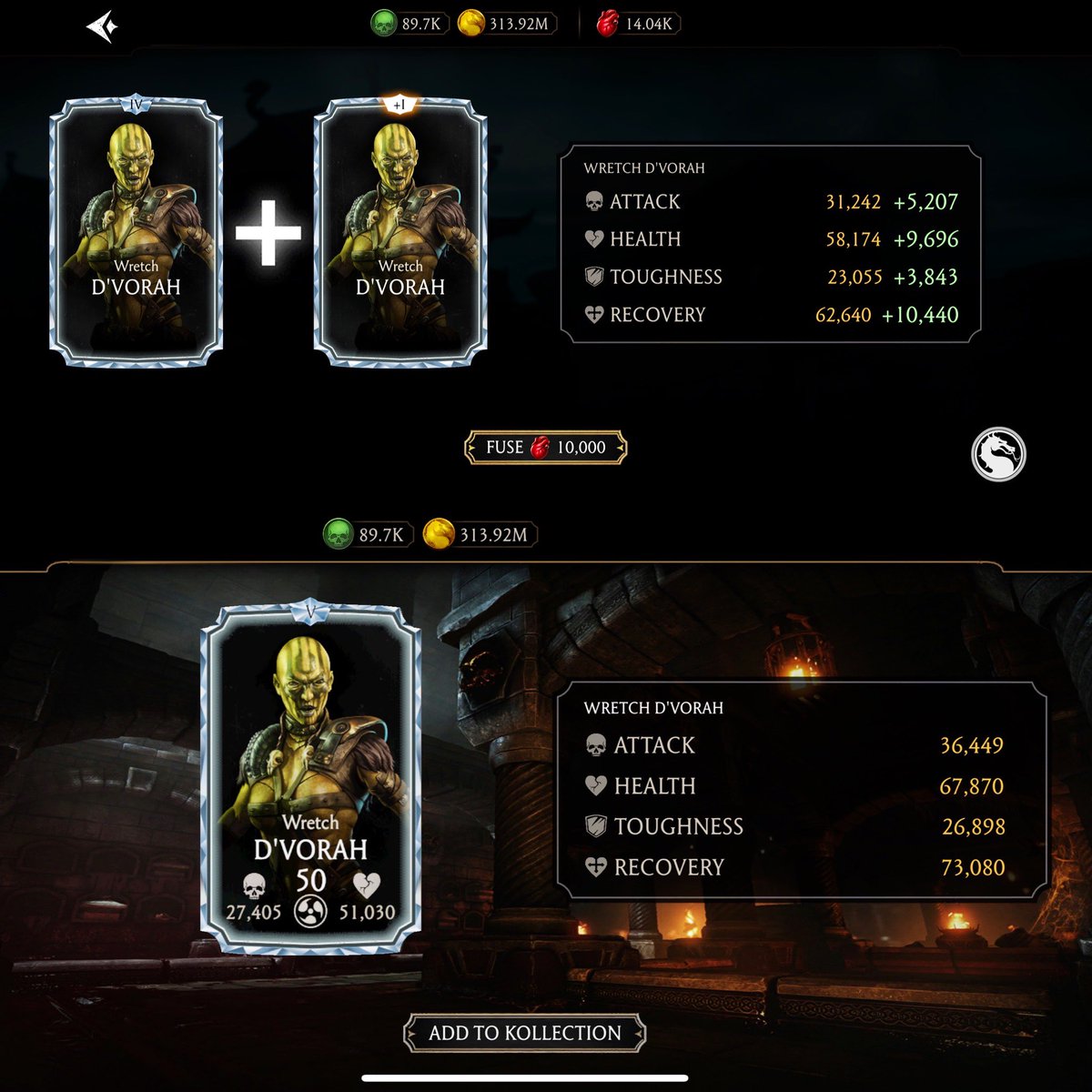 42Lazlo's tweet photo. Purchases from the #kryptstore for this week
This week was much more enjoyable than last!
The grind yielded some lovely random drops along the wayππ€
Hope everyone got what they wanted π
#Krypt #TheKrypt #mkmobile https://t.co/cQw79UI3jZ
