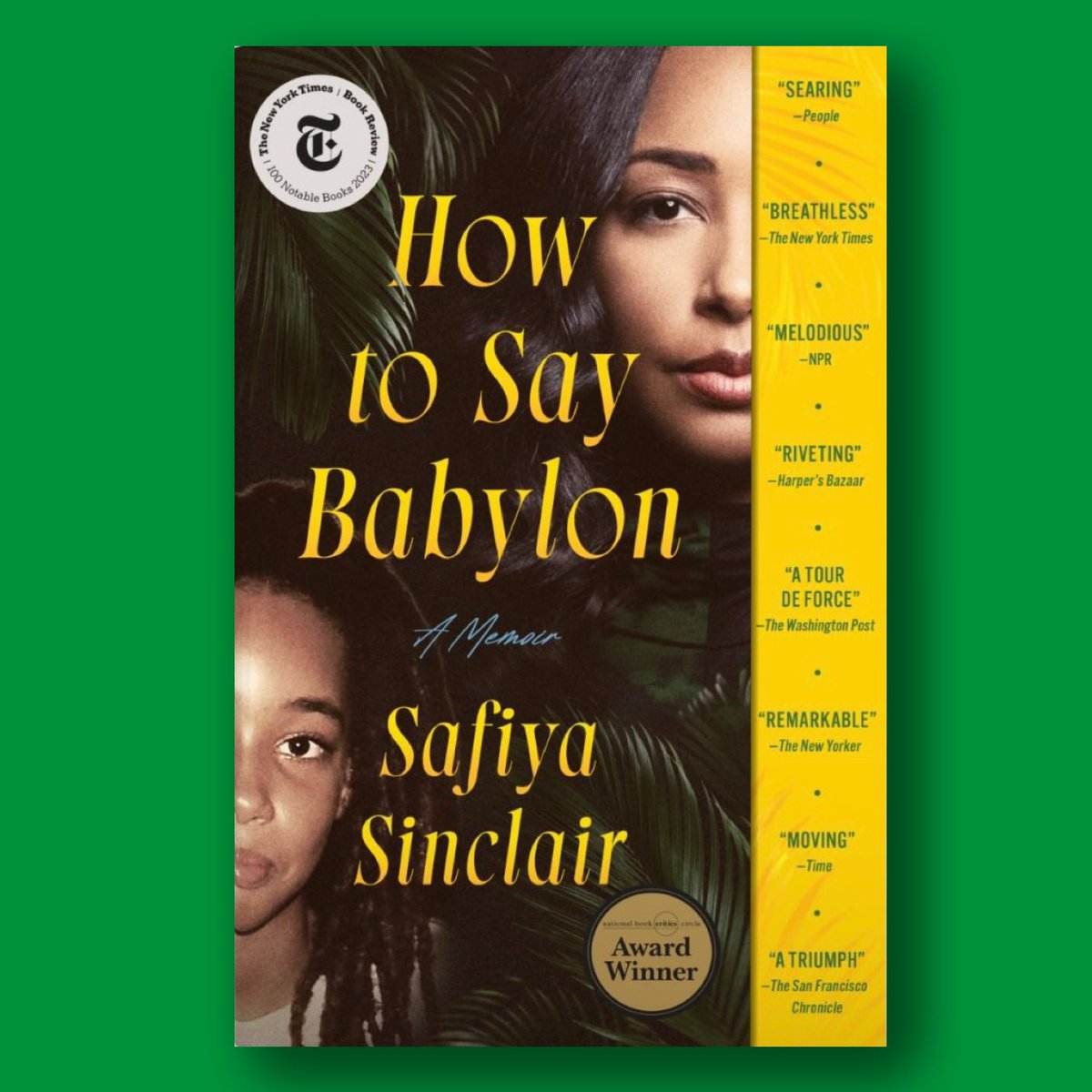 Safiya Sinclair tweet media