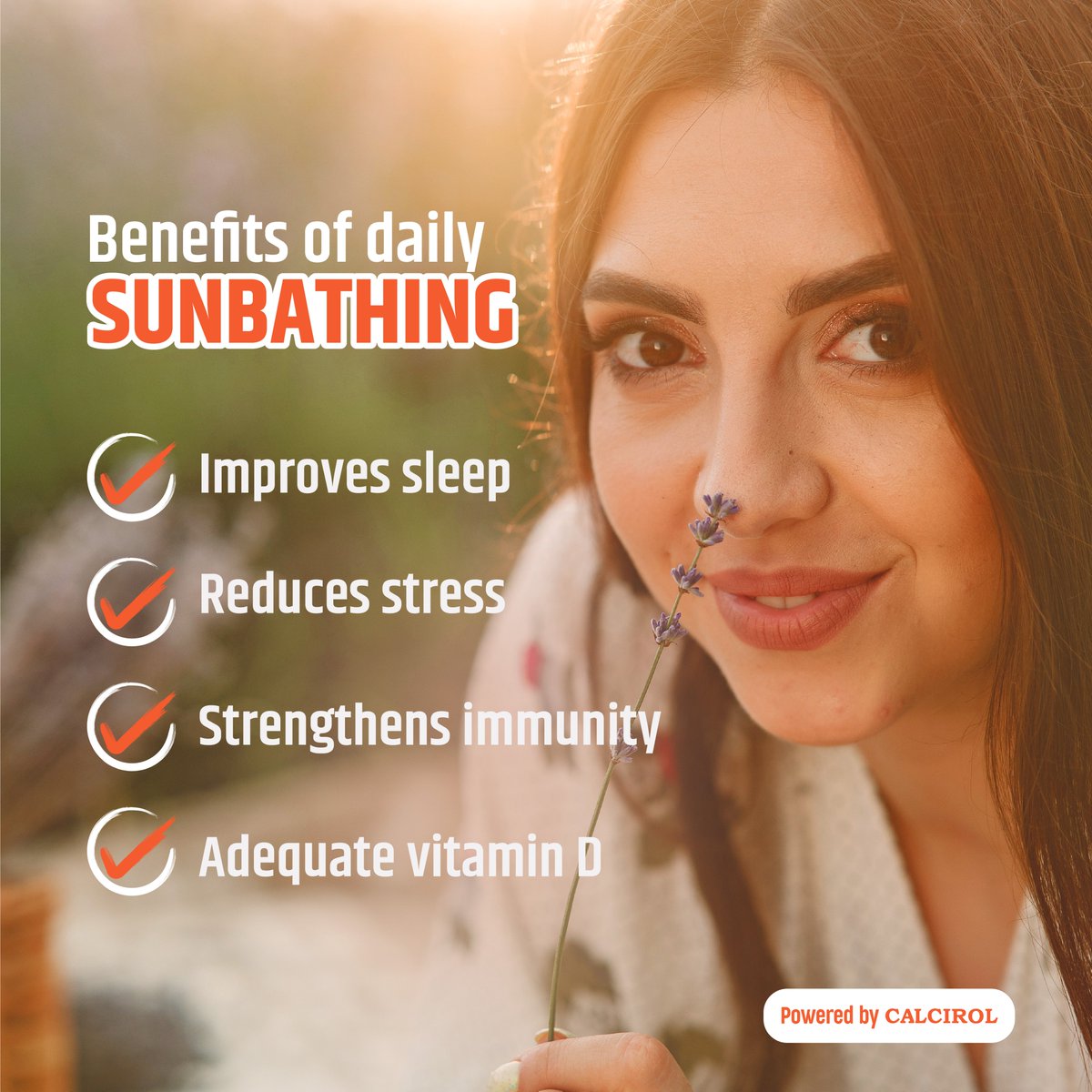 DStrongIndia's tweet photo. Could simply wandering in the sun daily offer such amazing benefits? Absolutely! There's good reason to believe it. Stop scrolling and start your sunbathing journey today!

#BanegaIndiaDStrong #Calcirol #VitaminD #VitaminDDeficiency #VitaminDAwareness #vitaminsupplements https://t.co/DfthUmjr7g