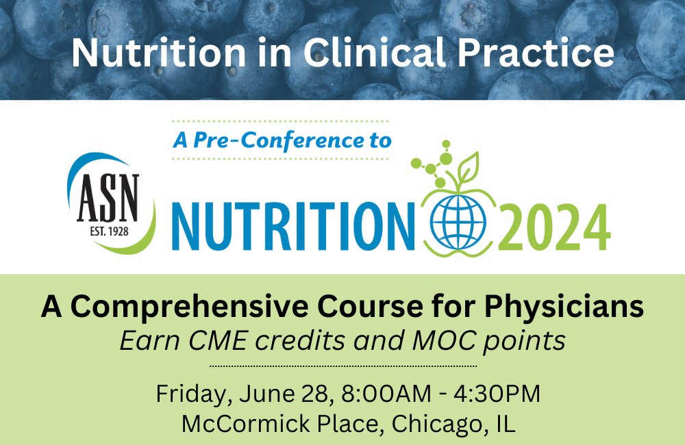 American College Of Nutrition Logo ACLM Announces Online CME "Food As