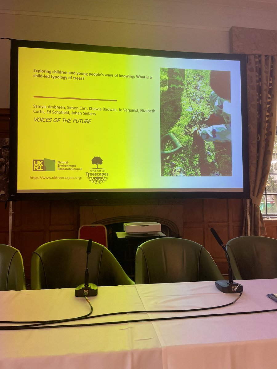 Voices of the Future researcher diary (@kate_pahl) on Twitter photo Now talking about our <a href="/CYPTreescapes/">Voices of the Future: Child & Youth Treescapes</a> project with Simon Carr, <a href="/samyia_ambreen/">Samyia Ambreen</a> <a href="/KhawlaBadwan/">Dr Khawla Badwan</a> Liz Curtis and Jo Vergunst for the <a href="/UK_Treescapes/">UKTreescapes</a> conference Now talking about our <a href="/CYPTreescapes/">Voices of the Future: Child & Youth Treescapes</a> project with Simon Carr, <a href="/samyia_ambreen/">Samyia Ambreen</a> <a href="/KhawlaBadwan/">Dr Khawla Badwan</a> Liz Curtis and Jo Vergunst for the <a href="/UK_Treescapes/">UKTreescapes</a> conference