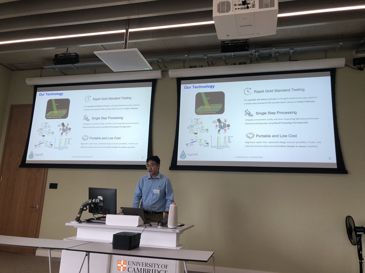 Maxwell Centre (@maxwell_centre) on Twitter photo Listening to a talk by RapidX Bio CTO, a company based at the <a href="/Maxwell_Centre/">Maxwell Centre</a>.
You can still join us today until 15:00 <a href="/westcamhub/">West Hub, Cambridge</a> !
#CWOD Listening to a talk by RapidX Bio CTO, a company based at the <a href="/Maxwell_Centre/">Maxwell Centre</a>.
You can still join us today until 15:00 <a href="/westcamhub/">West Hub, Cambridge</a> !
#CWOD
