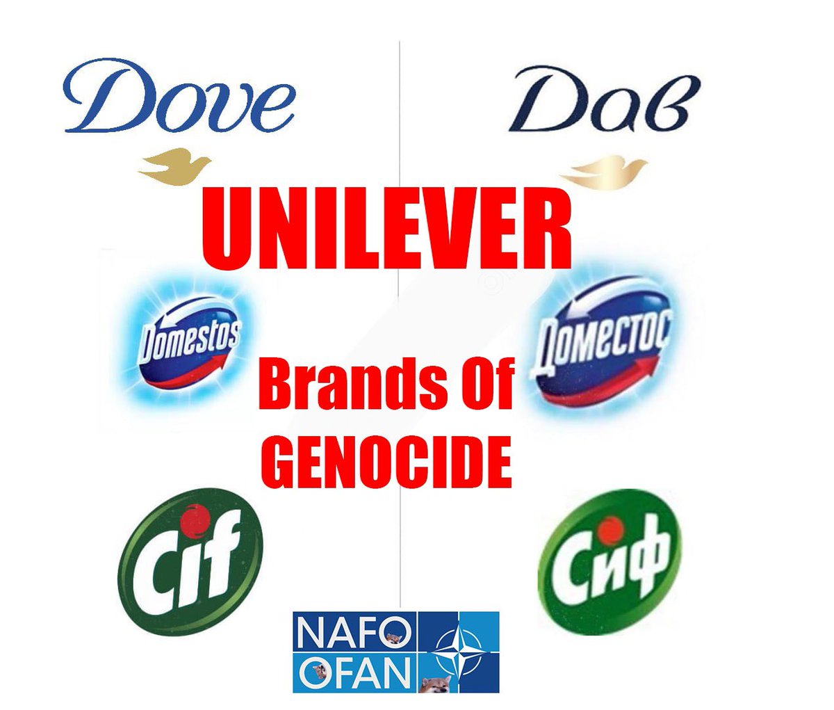 tezbar's tweet photo. @CitizenByX @EmbassyofRussia @mfa_russia Let's also remind all those companies still continuing BAU* with the #TerroristStateOfruSSia:
You are #ComplicitInGenocide of #Ukraine and WILL FACE #JUSTICE for enabling & financing #ruSSianWarCrimes
#StopTradingWithruSSia
#StopFinancingGenocide
*Business As Usual 🤮☠️🤬 https://t.co/wEq1IqpWGT