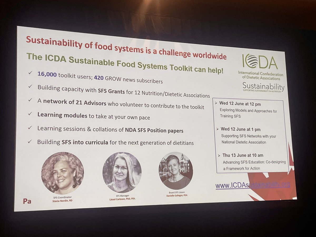 Liza Barbour (@liza_r_barbour) on Twitter photo Thrilled to be here at #ICND2024 for the next three days. Upfront in the opening plenary is <a href="/DanielleGalle15/">Danielle Gallegos, PhD, FDAA</a> putting Sustainable Food Systems high on the agenda for our global profession!! <a href="/MonashNutrition/">Monash Nutrition</a> Thrilled to be here at #ICND2024 for the next three days. Upfront in the opening plenary is <a href="/DanielleGalle15/">Danielle Gallegos, PhD, FDAA</a> putting Sustainable Food Systems high on the agenda for our global profession!! <a href="/MonashNutrition/">Monash Nutrition</a>