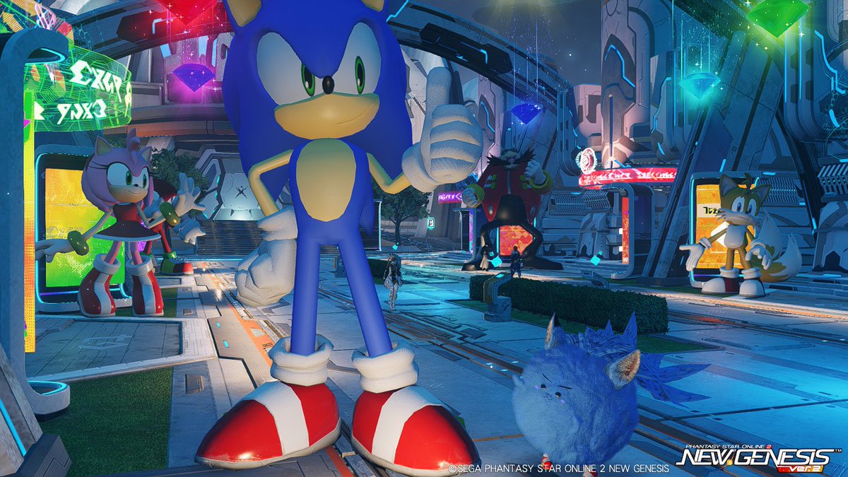 ScandyEx's tweet image. #sonic
#メンテの日なのでssを貼る
#PSO2NSG