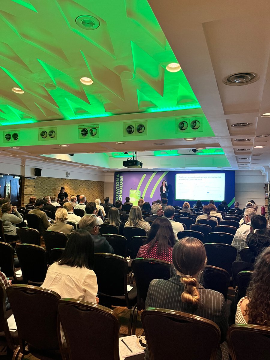 EngageCustomer's tweet image. Mollie Holland, Customer Success &amp;amp; Report at DevRev &amp;amp; Eyal Fein, Director of Global Support at binah.ai explores how AI can augment human agents, providing instant insights for personalised, predictive experiences. 
#EngageConference