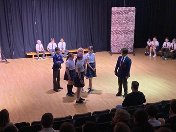 SaintNicksSch's tweet photo. Thanks to @KonfluxTheatre for your fantastic ‘A Midsummer Night’s Dream’ workshop where #StNicksYear7 pupils delivered ‘A Play in a Day’! Well done to our marvellous pupils - your hard work and performances were outstanding. #SaintNicksSch #StNicksCreativity #StNicksUpper https://t.co/TR6vk5rTZv