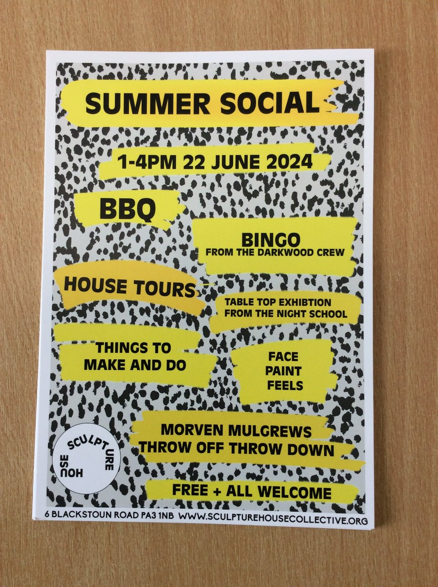 stcatherinespsy's tweet photo. Sculpture House are having an open afternoon on 22nd June - all welcome.  This is the Art Group that our children have loved working with to design and create a sculpture for our Outdoor Learning Area.  Well worth a visit. 🗿✨🤩✨🗿 https://t.co/TxpkSP0rfz