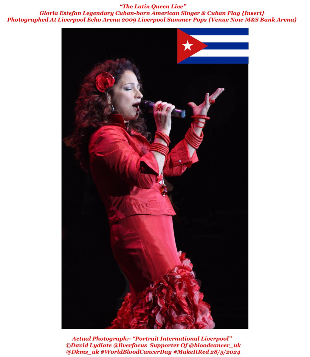liverfocus's tweet photo. 73 see thread #MakeItRed #WorldBloodCancerDay @DKMS_uk 28May extra #awarenes #BloodCancer @BloodCancerA
@GloriaEstefan @GloriaEstefanBR @GloriaEstefanIF #cuba #latin #music #culture #liverpool @MandSBankArena (then echo arena) @ajj1878 #memories @TheWayISeeLpool @WeArePursuit https://t.co/XTEpanzfZT