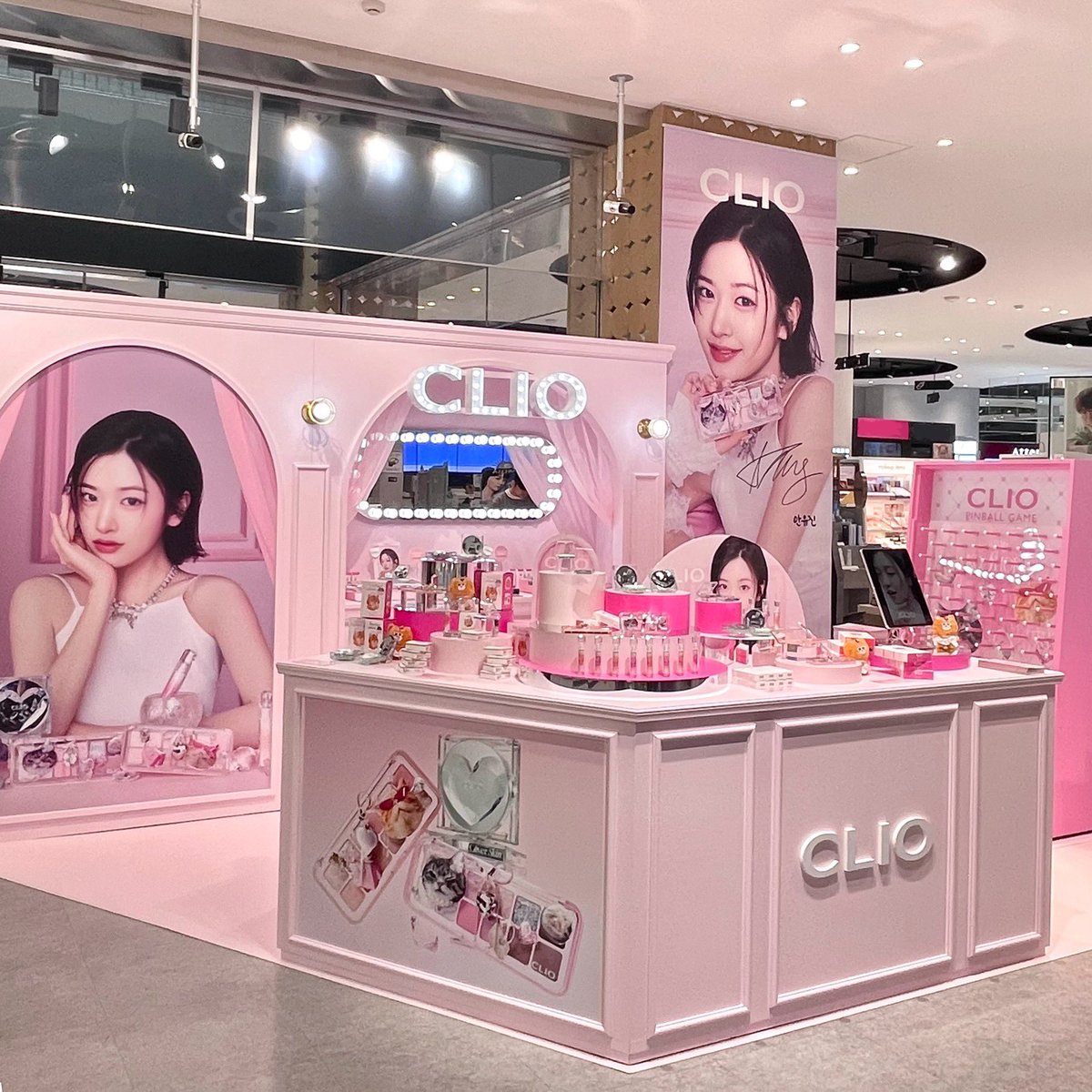 💎🎀🐱CLIO ポップアップストアオープン🐱🎀💎 本日よりアットコスメ