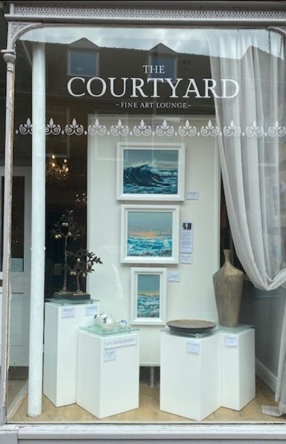 The Courtyard Fine Art Lounge tweet media