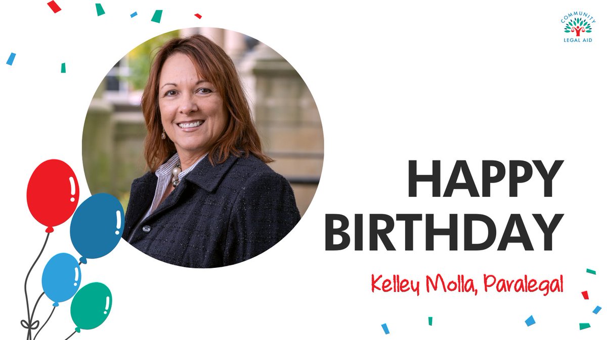 We are sending a special birthday shoutout to Kelley! We hope you have the best day. 

We asked Kelley what advice she would give her younger self, and she said, "Going to college to get a higher education." 

What advice would you give your younger self?
