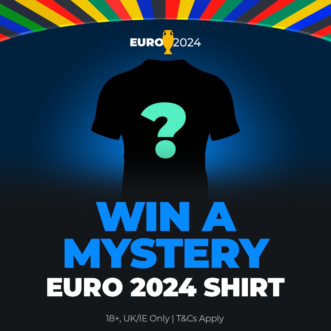 BetRhino's tweet photo. WIN A MYSTERY EURO 2024 FOOTBALL SHIRT 👕

To be in with a chance to win: 

1️⃣Follow us on @BetRhino
2️⃣Like this post
3️⃣Tag a mate in the comments

Entries close at 8pm on Friday 14th June 🚨

Entrants must be 18+

Click here to view the T&C’s 👇

https://t.co/iMFWWkiTlD

(18+ https://t.co/jgf7Rm9gwl)
