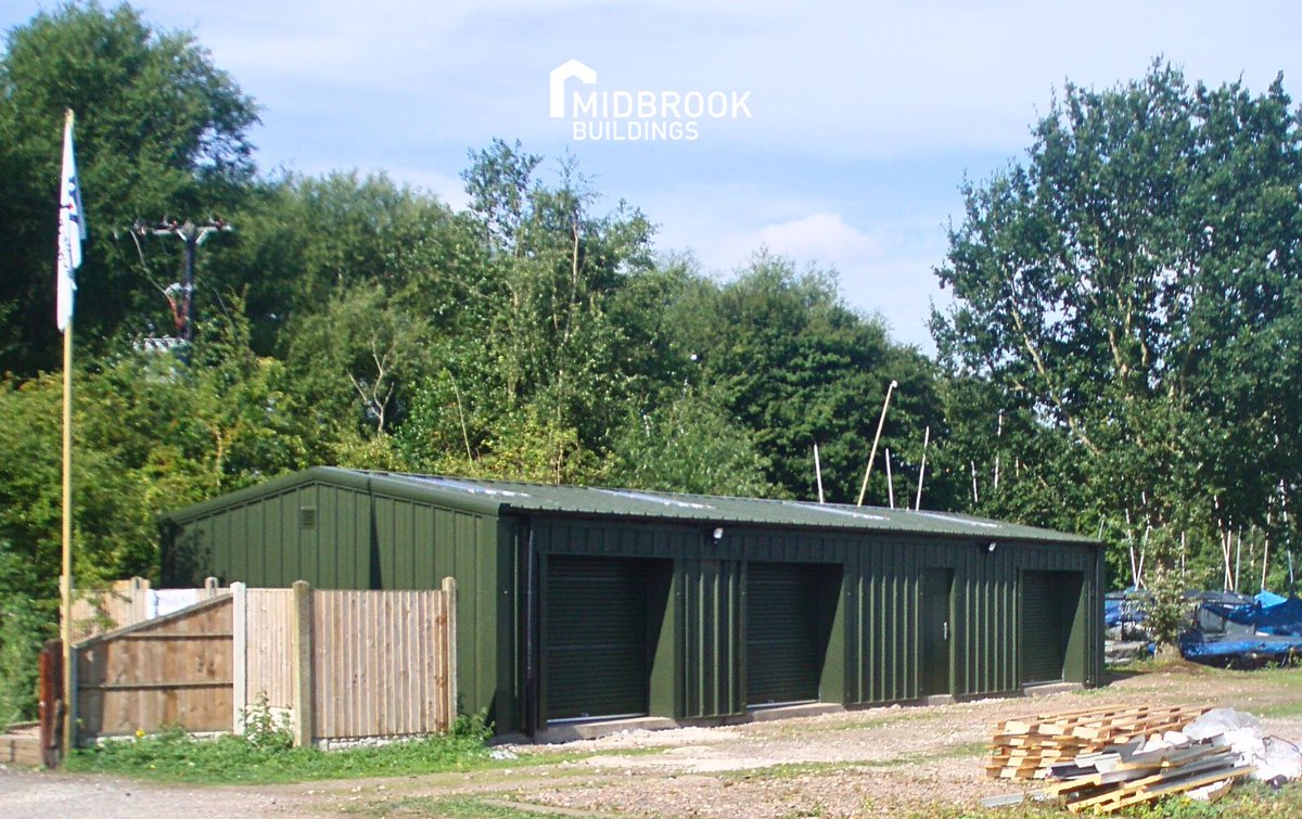 MidbrookBuildi1's tweet image. Looking for #boatstorage?⚓ 

A #steelbuilding is a no-brainer! Durable enough to withstand harsh weather conditions, plus, you can soften the 'steel look' &amp;amp; seamlessly blend it into your surroundings with #timbercladding.

Learn more in our latest blog: buff.ly/3yRYVV2