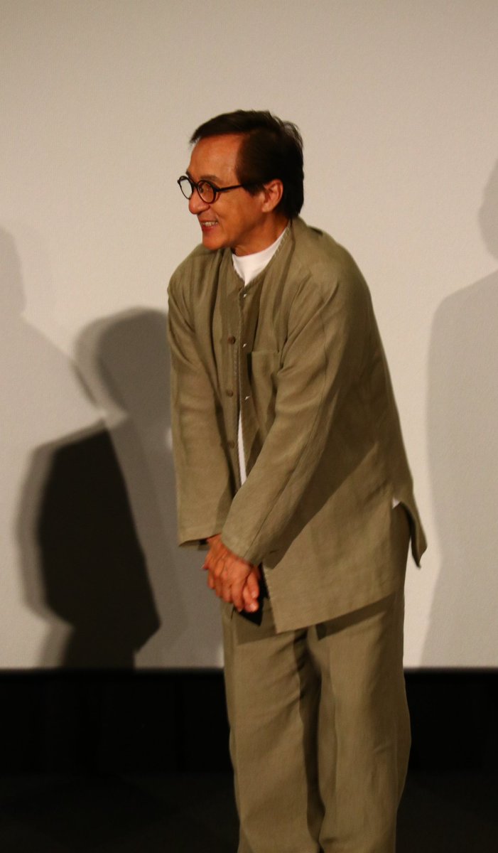 stitch626scramp's tweet photo. 可愛いジャッキー
たくさん載せときますね②
#RIDE_ON
#ライドオン
#ジャッキーチェン
#舞台挨拶 https://t.co/kNufKnaRul