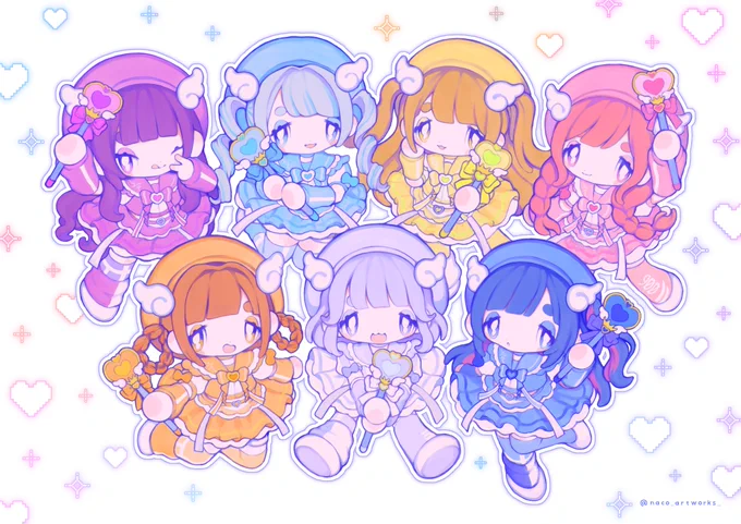NANIMONOへの愛とどきますように(ˆ꜆ . ̫ . )