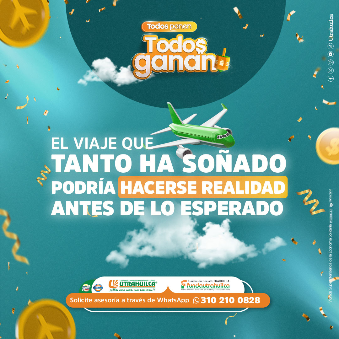𝗧𝗢𝗗𝗢𝗦 𝗣𝗢𝗡𝗘𝗡, 𝗧𝗢𝗗𝗢𝗦 𝗚𝗔𝗡𝗔𝗡... Sus sueños se van acercando. Muy pronto más detalles. 😎