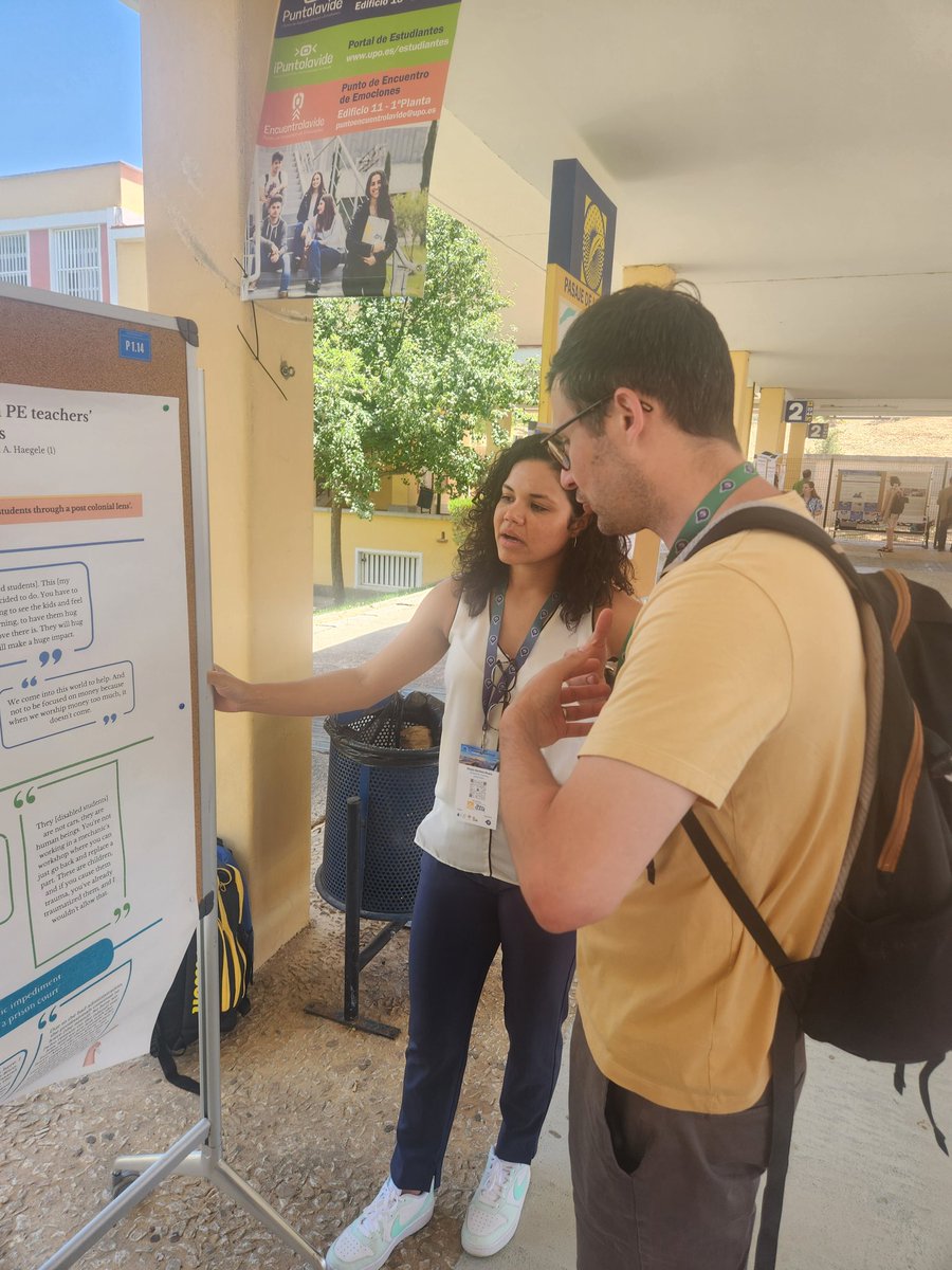 Justin_Haegele's tweet image. Big congrats to @epsODU @CMHD_at_ODU scholar Sheyla Martinez on her presentation at #eucapa2024 in Seville!