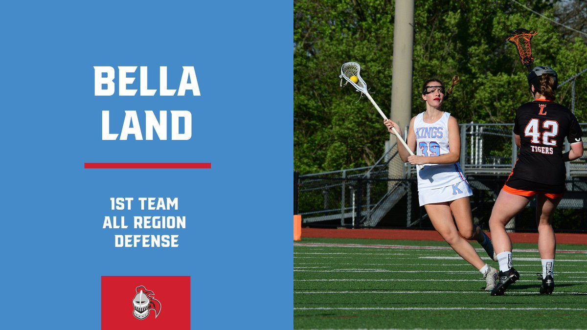 Congrats to Marin Bode and Bella Land for earning 1st Team All Region Honors! <a href="/kingsathletics/">Kings Athletic Department</a>