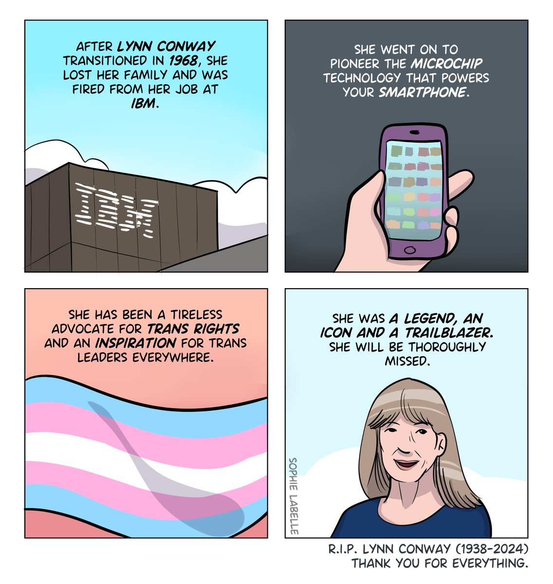 Serious trans vibes Comics tweet media
