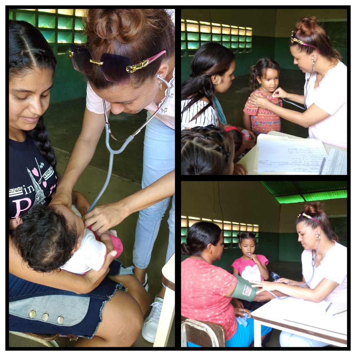 CDI El Palmar ,Estado #Bolivar  en jornada de salud, sector Manganeso.<a href="/cubacooperaven/">Brigada Médica Cubana en Venezuela</a> <a href="/Cubacooperabol2/">Brigada Médica 🇨🇺 Bolívar🇻🇪</a> #CubaCoopera #CubaPorLaVida