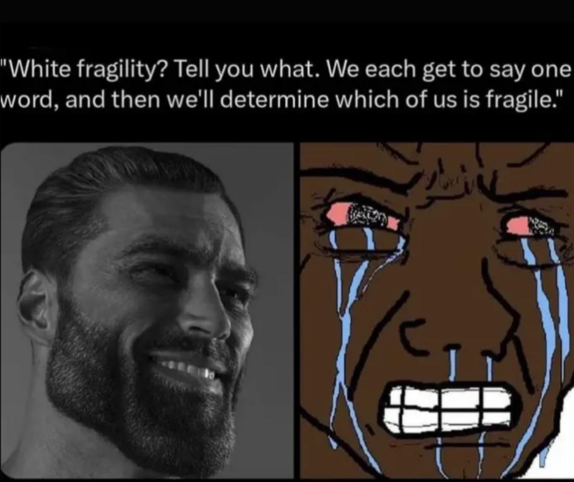 <a href="/9mm_smg/">9mmSMG</a> Black Fragility is real