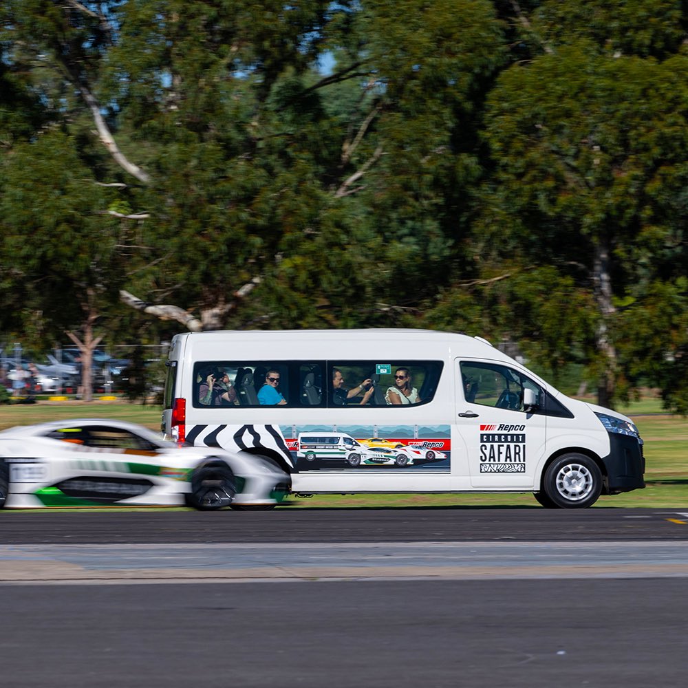 tristgroves's tweet photo. Illustration and branding work commissioned by Repco earlier this year for the Repco Circuit Safari, held at the 2024 Adelaide Motorsport Festival. https://t.co/IqbwG4FgE3