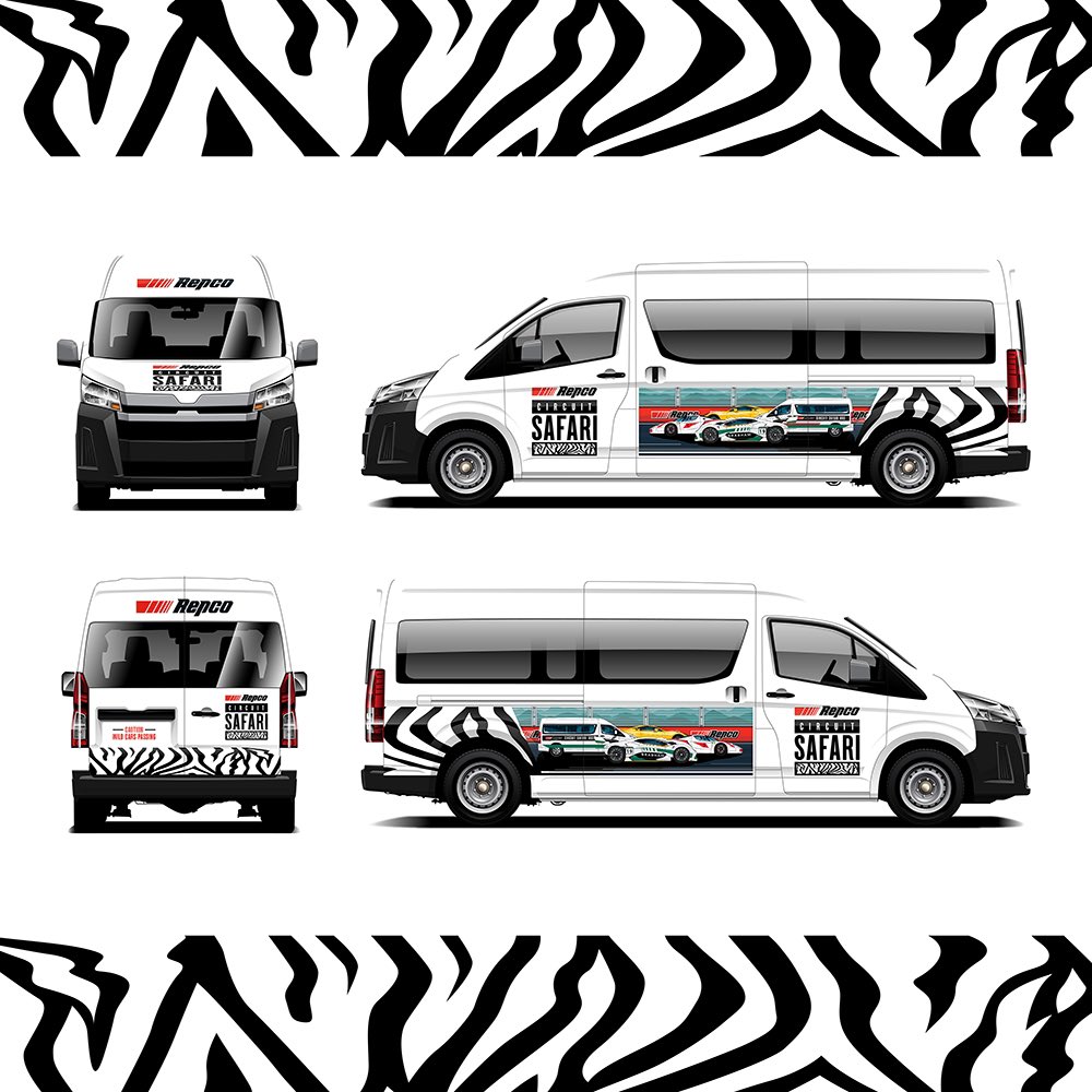 tristgroves's tweet photo. Illustration and branding work commissioned by Repco earlier this year for the Repco Circuit Safari, held at the 2024 Adelaide Motorsport Festival. https://t.co/IqbwG4FgE3