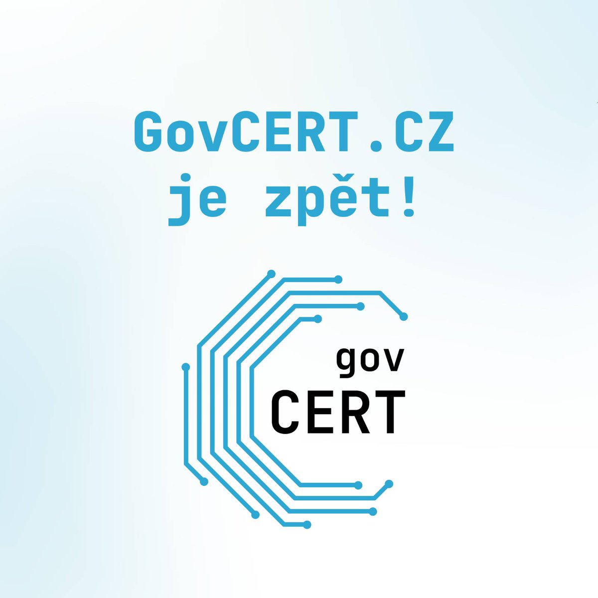 GOVCERT_CZ's tweet photo. 🎉 Vítejte na obnoveném účtu vládního CERTu! 🎉
Jsme tu, abychom vás informovali o nejnovějších zranitelnostech, bezpečnostních incidentech a našich aktivitách. Sledujte nás pro aktuální informace, doporučení a upozornění.
#GovCERTcz #Bezpečnost #Zranitelnosti #Incidenty https://t.co/IIefXtxM1s