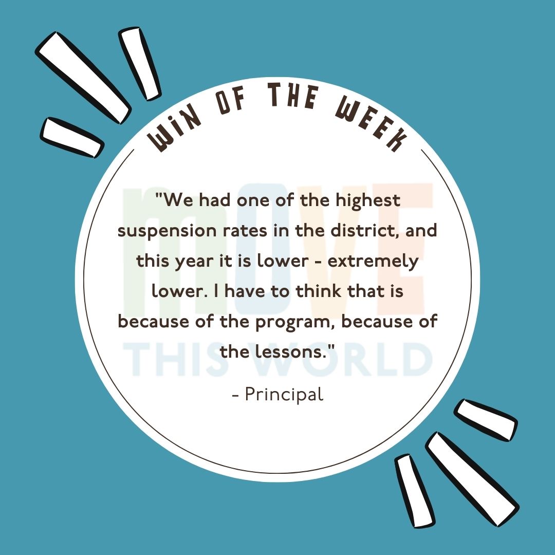 🙌We love seeing the impact MTW can have across a school community. #WinOfTheWeek #EducationLeadership