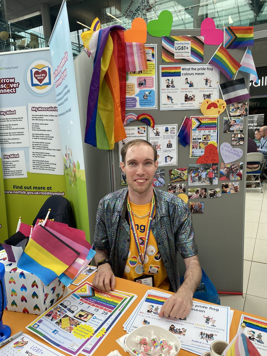 OpeningDoorsLD's tweet image. We have a LGBT advocacy group - give us a call if you’d like to find out more 
#HealthyHappySafe
#UserLed
#LearningDisabilities