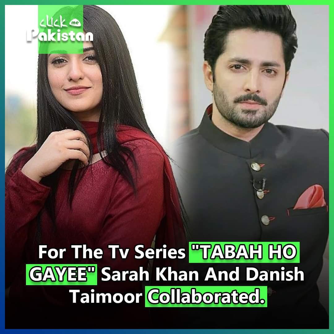 ClickMePakistan's tweet photo. Popular actors Danish Taimoor and Sarah Khan are collaborating for the first time in a new drama series on ARY Digital.

The announcement, which included the release of the first poster, has thrilled fans.

#clickmepakistan #DanishTaimoor #SarahKhan #newdrama #tvseries https://t.co/Fjewgtxiz3
