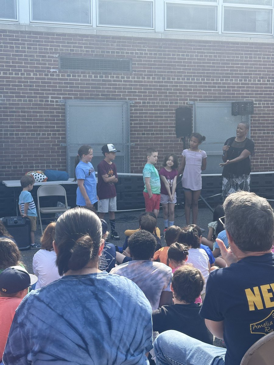 Juneteenth Assembly today <a href="/CollsSharp/">Thomas Sharp School</a>