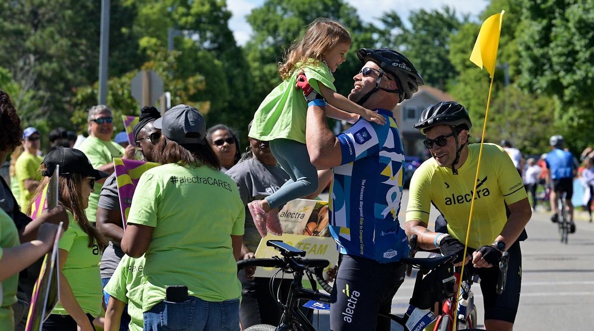 alectranews's tweet image. Excited to share that our team raised $180,000 for @ThePMCF during the #RidetoConquerCancer! Thank you to all riders and supporters, every mile pedalledbrings us closer to a cure. Read here: alectra.com/news/princess-…
#alectraCARES  #ride2conquer